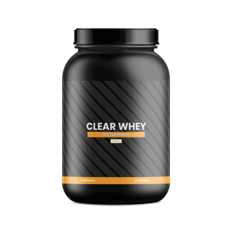 private label clear whey supplementen ontwikkelen bij e-influence – jouw producent, leverancier en co-packer in de Benelux